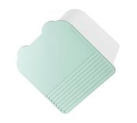 Yardenfun Wall-mounted Multifunctional Storage Box with Sealed Compartments Space-saving Sanitary Napkin Organizer in Light Tea Green Wear-resistant Container for Bathroom and Home Use