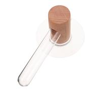 Yardenfun Wall-mounted Plant Container and Hydroponic Plant Tube with Wooden Frame, Japanese Style Glass Flower Pot for Indoor Home Garden Decor and Bathroom Wall Hanging Propagation