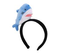 Yardenfun Whale Shark Plush Headband Cute Animal Ears Hairband for Kids Soft Fabric Funny Costume Accessory for Parties Dress-Up and Halloween