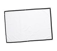 Yardenfun White High-end Fiber Synthetic Projection Screen for Business Education Home Theater with Easy Installation and Material