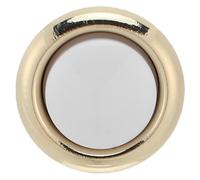 Yardenfun Wired Round Metal Doorbell Push Button, Heavy Duty Home and Garage Wall Mounted Switch, Sturdy Replacement Door Bell Wired Button for Entrance and Gate