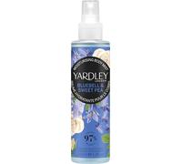 Yardley Bluebell and Sweetpea Body Mist, Bluebell Body Fragrance for Women with Notes of Citrus and Bergamot, Moisturising Body Mist with Vitamin E 200ml