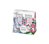Yardley London Hand Cream Gift Set, English Lavender & Rose, Fast-Absorbing Mini Hand Creams, Soft Hands & Nail Care, Hands Cream Multipack, Women Gifts Sets Creams for Women