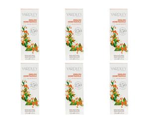 Yardley Honeysuckle Eau de Toilette Spray 125ml - Pack of 6
