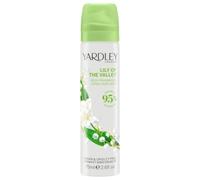 Yardley Lily Of The Valley Deodorant Spray, 75ml (Pack of 1),Package may vary