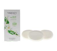 Yardley Lily Of The Valley Gift Set : 3 X Luxury Soap 100g | TJ Hughes