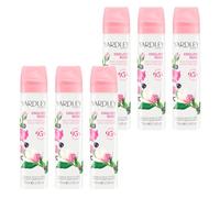 Yardley London English Rose Body Spray for Women Floral Body Mist with Notes of Magnolia, Violet & Classic Rose Scent 6 x 75ml