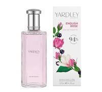 Yardley London English Rose EDT 50 ml | Floral Perfume with Notes of Magnolia and Violet, Fragrant Rose Scent, Long Lasting Eau de Toilette, Vegan, For Women