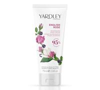 Yardley London English Rose Hand Cream, Shea Butter, 75ml | Moisturising Hand Lotion with Classic Rose Scent, Enriched with Shea Butter and Natural Oils, 95% Natural, Vegan