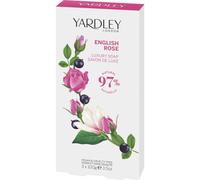 Yardley English Rose 3 Piece Gift Set: 3 x Soap 100g