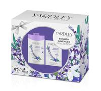 Yardley London Lavender Body Powder & Soap Collection, Scented Soap Bar, 94% Natural Powder, Gentle Floral Fragrance, Gift Set for Bath &Care