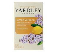 Yardley London Lemon Verbena With Shea Butter & Pure Citrus Oil Moisturizing Bar 4.25 ozr (Pack of 2)