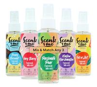 Yardley London Mix & Match Any 3 Body Mist Scentz4me Bundle Gift Set 100ml Each Spray, Crazy Coconut, Full of Zest, Marshmallow, Passionate Pear, Very Berry, Long Lasting Fragrance Gifts for Women
