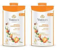 Yardley London Perfumed Talc Sandalwood 100g (Pack of 2)