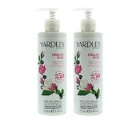 Yardley London Rose Body Lotion 2 x 250ml Twin Pack Heritage Floral Brand New