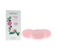 Yardley London Rose Luxury Soap 3 x 100g Triple Pack Heritage Brand New