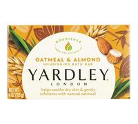 Yardley London Soap Bath Bar, Oatmeal and Almond, 8 Count