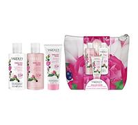 Yardley London Traditional English Rose Bath, Body and Bag, Gift Set (Pack of 4) ONE SIZE