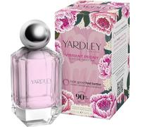 Yardley London Vibrant Peony Eau de Parfum Fresh Fruity Floral Perfume for Women, Notes of Pear, Peony & Rose, Long-Lasting Fragrance, Vegan & Cruelty-Free, 90% Natural Ingredients, 100ml