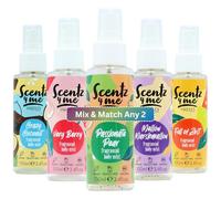 Yardley Mix & Match Any 2 Body Mist Scentz4me Bundle Gift Set 100ml Each, Crazy Coconut, Full of Zest, Marshmallow, Passionate Pear, Very Berry, Long Lasting Fragrance Spray Gift for Women