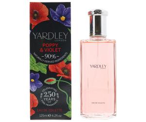 Yardley Poppy And Violet 125ml EDT Spray