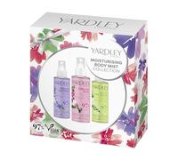 Yardley Traditional Fragrance Mist Trio Set 3x50ml - Christmas Gift - Gift for Her - Birthdays