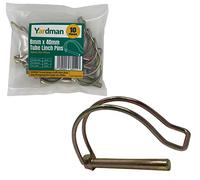 YARDMAN 50-pcs Pipe Tube Linch Lynch Pin 8mm x 40mm for 36mm Shaft Lock Clip