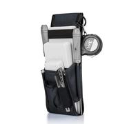 YARDMARIS Wedge Bag, Adjustable Belt Lumberjack Bag, for Aluminium and Plastic Wedges, Robust Forestry Bag for Tools for Felling Trees (Black)