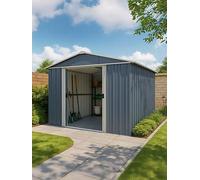 Yardmaster 10Ft X 13Ft Castleton Apex Roof Metal Shed One Colour