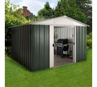 Yardmaster Emerald Deluxe Metal Shed 108Geyz