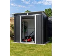 Yardmaster Toplight Deluxe Pent Metal Shed