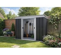 Yardmaster Castleton Pent 8Ft X 4Ft Metal Shed