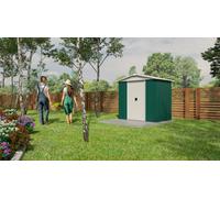 Yardmaster Emerald Deluxe Metal Shed 65Geyz
