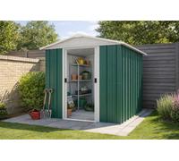 Yardmaster Emerald Deluxe Metal Shed 67Geyz
