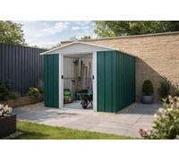Yardmaster Emerald Deluxe Metal Shed 89Geyz
