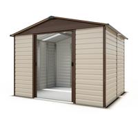 YardMaster Extra Tall Metal Shiplap Shed - 10 x 8ft