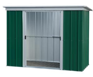YardMaster Hercules Metal Pent Garden Shed - 6 x 4ft