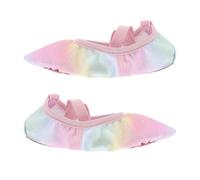 Yardwe 1 Pair Ballet Shoes for Girls: Toddler Ballet Slippers with Anti-Slip Design - Children's Dance Shoes for Stage Performance Pink