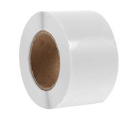 Yardwe 1 Roll Thermal Labels Self Adhesive Address Labels White Round Paper Easy to Wipe Clean Sticky Smooth Surface Craftsmanship for Arts and Crafts