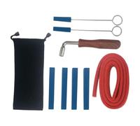 Yardwe 1 Set Creative Piano Tuning Tool Set Rubber Mute and Felt Strips for Piano Silencing Durable Tuning Accessories for Beginners and Professionals