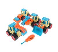 Yardwe 1 Set DIY Assembly Truck for Creative Take Apart Excavator Construction for Boys Promote Imagination and Family Fun Safe Design Random Color