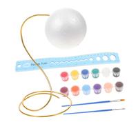 Yardwe 1 Set DIY Earth Globe Craft Kit Spheres for Solar System Projects for School Activities Creative Fun for Year Old and