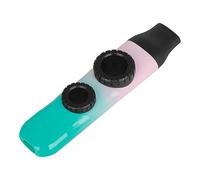 Yardwe 1 Set Kazoo Instrument Set Professional Portable Kazoo with Flute Diaphragms Gradient Color for Guitar and Ukulele Accompaniment for Music Beginners