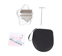 Yardwe 1 Set Key Crystal Kalimba Thumb Piano Portable Fingertip Instrument with Chic Star Design for Boys for Music Lovers and Family Fun