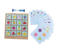 Yardwe 1 Set Memory Game Puzzle Educational Memory Training Blocks for Develops Imagination Hand Eye Coordination Intelligence Fun Learning Activity for Boys