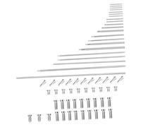 Yardwe 1 Set Repair Accessories Set Replacement Instrument Oboe Tightening Screw Kit Oboe Parts Oboe Shaft Nail Oboe Fixing Parts Screws Thread Repair Oboe Neck Receiver Tool Steel Silver