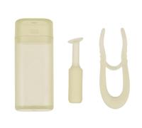 Yardwe 1 Set Silicone Contact Remover Applicator - Suction Stick and Tweezers for Quick Removal Or Insertion - Eye Contact Tool for Lenses Makeup Assistance