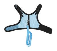 Yardwe 1 Set Thickened Rabbit Harness with Leash Comfortable Guinea Pig Vest Rope for Pets Easy to Wear and Remove for Walking Hamsters and Rabbits Outside