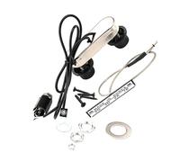 Yardwe 1 Set Violin Pickup Piezo Transducer Bridge with Volume and Tone Control Knob for All Ages Durable and Easy to Use Reliable Performance for Musicians and Instrument Supply
