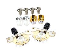 Yardwe 1 Set Way Guitar Toggle Switch with Caps Durable Electric Guitar Selector for Quick Performance Easy Installation Lightweight Design for Musicians and Beginners